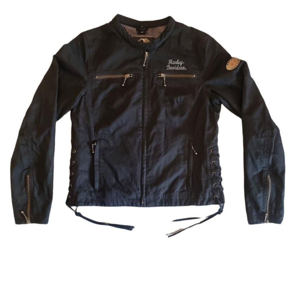 Women's Medium M Harley-Davidson Cotton Jacket 98416-08VW No Liner